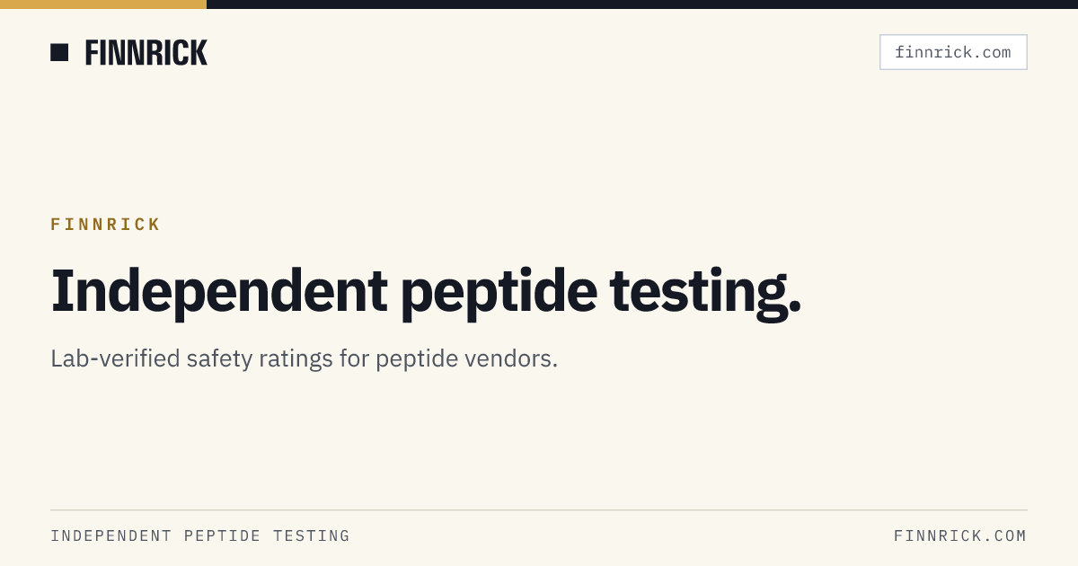 Free Retatrutide Testing ยท Finnrick