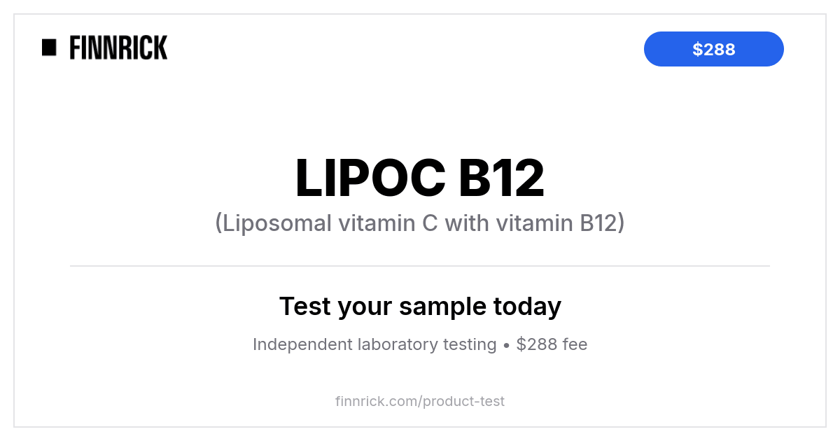 what is lipo-c with b12 Lipo-c Bulk Supply