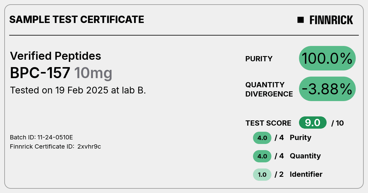 bpc 157 verified peptides The Power of BPC-157 Peptide: Healing & Recovery Benefits Explained main image 0